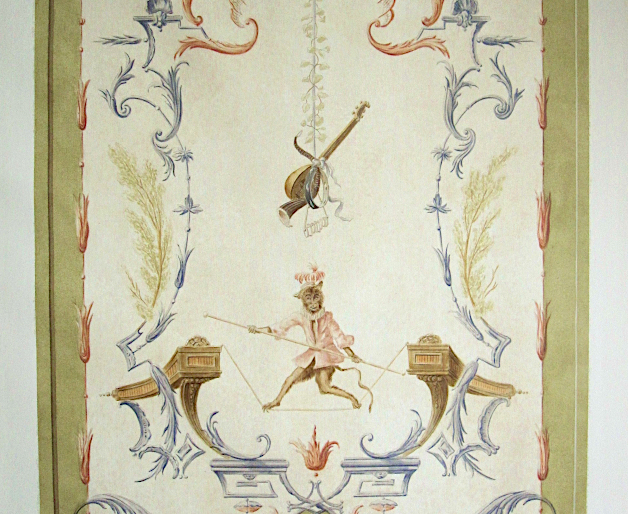 Singerie d'apr&egrave;s Christophe Huet